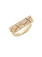 Ron Hami Diamond & 18k Gold Tile Ring