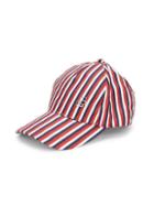 Karl Lagerfeld Paris Stripe Baseball Cap