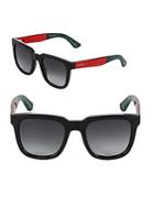 Gucci Gradient 52mm Wayfarer Sunglasses