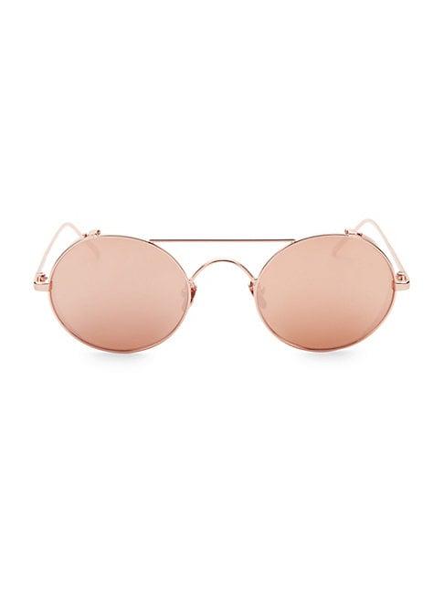 Linda Farrow 427 C3 51mm Aviator-style Sunglasses