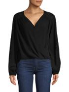 Free People Check On It Wrap Top