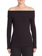 The Row Lupino Off-the-shoulder Top