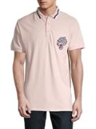 Standard Issue Nyc Tiger Embroidery Cotton Polo