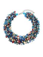 Eye Candy La Crystal Sea Posh Collar Necklace