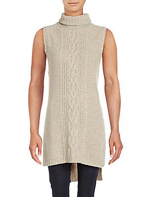 Saks Fifth Avenue Turtleneck Wool Blend Sweater