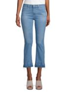 Ag Slim-fit High-rise Cropped Jeans