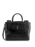 Halston Heritage Convertible Leather Tote