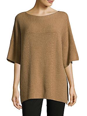 Max Mara Knitted Roundneck Wool Sweater