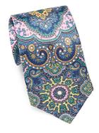 Saks Fifth Avenue Made In Italy Paisley-print Silk Tie