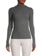 James Perse Turtleneck Cotton-blend Sweater