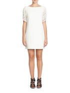 Cynthia Steffe Lace-accented Shift Dress