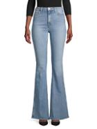 Hudson Jeans Mid-rise Skinny Flare Jeans
