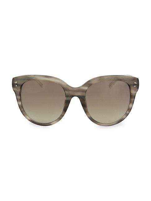 Linda Farrow 56mm Square Sunglasses