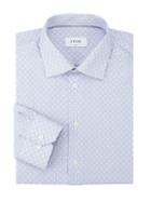 Eton Slim Dot Print Dress Shirt