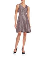 Karl Lagerfeld Tweed Fit-and-flare Dress