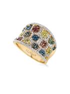 Le Vian Exotics&reg; 14k Honey Gold&trade; & Multicolor Diamond Ring