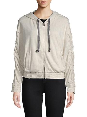 Atwell Hooded Zip Cotton Jacket