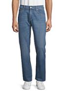 7 For All Mankind Stretch Cotton Straight-leg Jeans