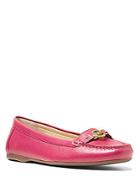 Michael Kors May Tumbled Leather Loafers