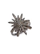 Adornia Fine Jewelry Starburst Diamond Ring