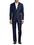 Calvin Klein Regular Fit Solid Wool Suit
