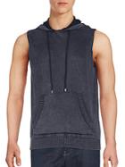 Standard Issue Nyc Ribbed Sleeveless Hoodie