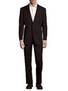 Tommy Hilfiger Modern Fit Solid Wool Suit