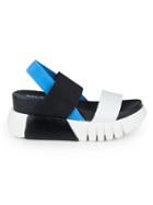 Mia Zofia Colorblock Platform Sandals