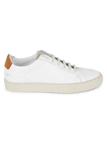 Woman By Common Projects Platform Leather Sneakers