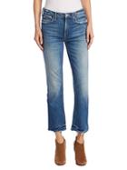 Mother Dutchie High-rise Ankle Flared Jeans