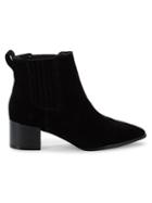 Saks Fifth Avenue Evie Suede Point-toe Booties