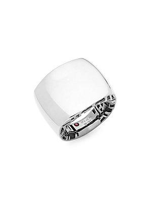 Roberto Coin Sky Line Wide Silver Ring