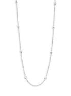 Casa Reale By The Yard Diamond And 14k White Gold Single Strand Necklace