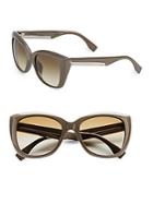 Fendi 54mm Cat's-eye Sunglasses