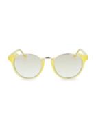 Linda Farrow 50mm Round Core Novelty Sunglasses