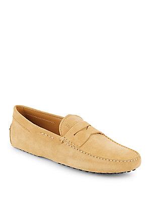 Tod's Solid Suede Drivers