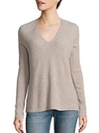 Vince Ribbed Wool Blend Sweater