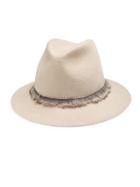 Lola Hats Unibrow Wool & Rabbit Felt Fedora