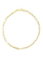Chloe & Madison 14k Gold Vermeil & Sterling Silver Chain Anklet