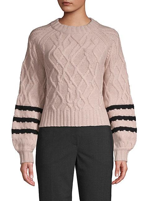 Naadam Cable-knit Merino & Cashmere Pullover