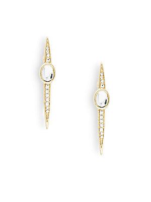 Jules Smith Crystal Spear Stud Earrings