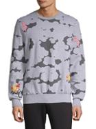 Eleven Paris Abstract Pink Panther Graphic Sweatshirt