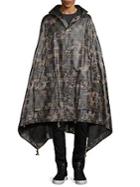 Valentino Printed Hooded Cape