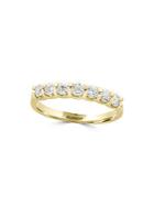 Effy D'oro Diamond And 14k Yellow Gold Ring