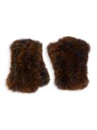 Saks Fifth Avenue Faux Fur-trim Gloves
