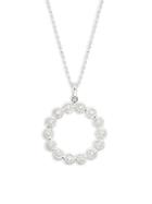 Gurhan Delicate Pav&eacute; White Gold & Diamond Pendant Necklace