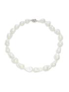 Belpearl 14k White Gold & 14-16mm Baroque Freshwater Pearl Necklace/20