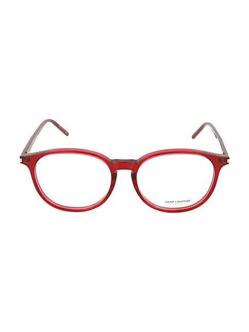Saint Laurent 52mm Oval Optical Glasses