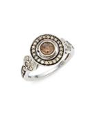 Le Vian Chocolatier&reg; Chocolate Diamonds&reg; And Vanilla Diamonds&reg; 14k Vanilla Gold&reg; Ring