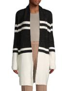 Bcbgeneration Colorblocked Open-front Cardigan